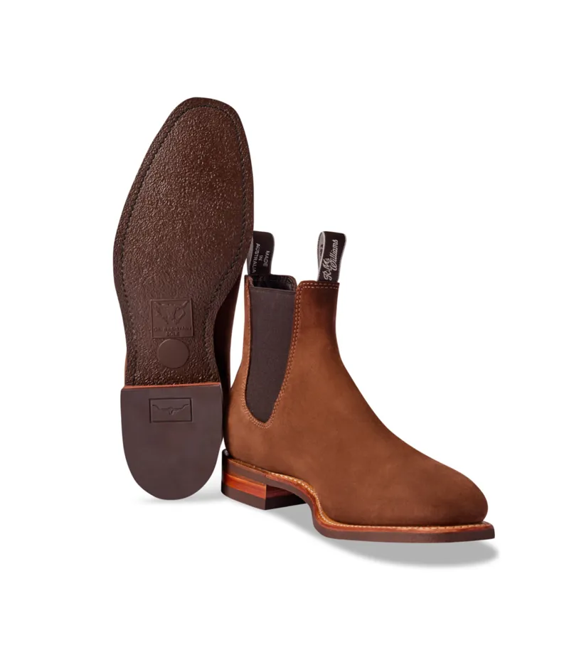 RM Williams Comfort Craftsman Boots Brown Suede-6